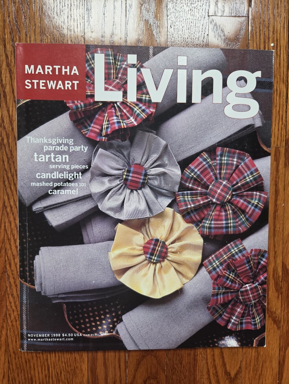 Martha Stewart Living Magazine, November 1998.